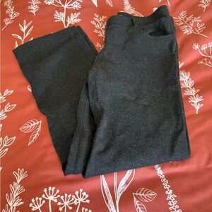 Betabrand Charcoal Boot-Cut Pants